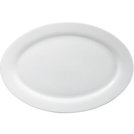 Platte oval &quot;Standard Uni Weiss&quot;, Ø 350 mm, H 25 mm, 900 g, Porzellan product photo