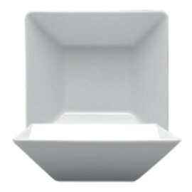 CLEARANCE | salad bowl SQUARE CLASSIC porcelain white  L 220 mm  B 220 mm  H 69 mm product photo