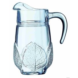 carafe ASPEN glass with relief 1300 ml H 225 mm product photo