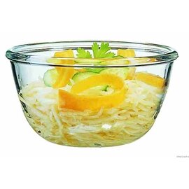 CLEARANCE | salad bowl COCOON 700 ml tempered glass  Ø 150 mm  H 83 mm product photo