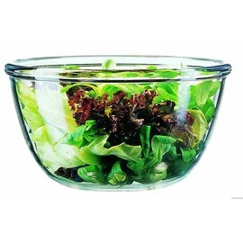salad bowl COCOON 2300 ml tempered glass  Ø 210 mm  H 116 mm product photo