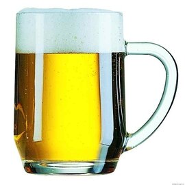 beer mug HAWORTH 56 cl with mark; 0.4 l with handle product photo