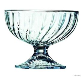 sundae bowl Arcoroc Coupe sorbet 210 ml glass with relief  Ø 98 mm  H 78 mm product photo