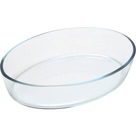 roasting pan glass oval 260 mm  x 180 mm  H 70 mm product photo
