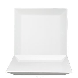 plate KIMI porcelain white square  Ø 374 mm | 270 mm  x 270 mm product photo