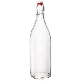bottle SWING 1000 ml glass with lid clip lock Ø 82 mm H 315 mm product photo