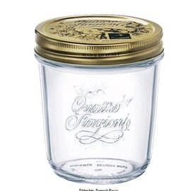 preserving jar QUATTRO STAGIONI | 320 ml Ø 91 mm H 110 mm • metal screw cap product photo