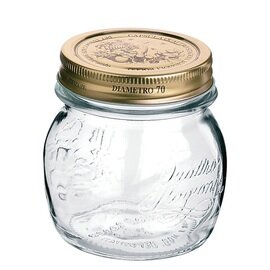 preserving jar QUATTRO STAGIONI | 250 ml Ø 86 mm H 93 mm • metal screw cap product photo