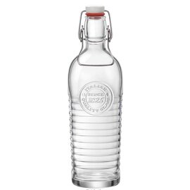 bottle OFFICINA 1825 1200 ml glass with lid clip lock Ø 94 mm H 302 mm product photo