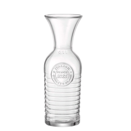 carafe OFFICINA 1825 glass with relief 500 ml calibration marks 0.5 ltr product photo