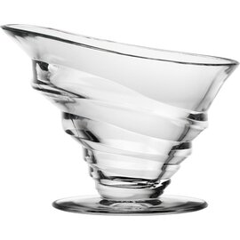 sundae bowl CIRCEE 250 ml glass with relief  Ø 141 mm  H 107 mm product photo