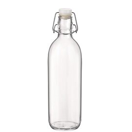 bottle EMILIA 1000 ml glass with lid clip lock Ø 85 mm H 302 mm product photo