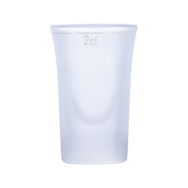 shot glass Frosted JUNIOR 3 cl. with mark; 2cl /-/ product photo