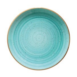 plate flat AURA Gourmet Aqua porcelain Premium Porcelain Ø 170 mm turquoise product photo