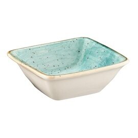 bowl AURA AQUA Moove rectangular porcelain 85 mm x 80 mm H 30 mm product photo