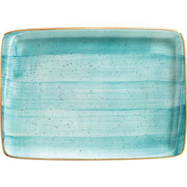 platter AURA AQUA Moove rectangular porcelain 360 mm x 254 mm product photo