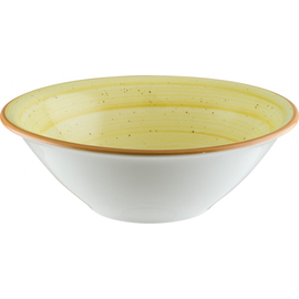 bowl 400 ml AURA AMBER bonna Gourmet porcelain Ø 160 mm H 54 mm product photo