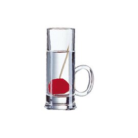 shot glass ISLANDE Anse FH6,5 6.5 cl H 100 mm with mark; 2 cl + 4 cl product photo