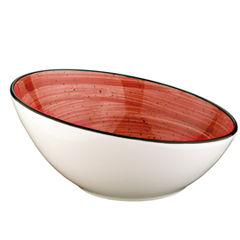 bowl AURA PASSION bonna Vanta oval porcelain 220 mm x 215 mm H 100 mm product photo