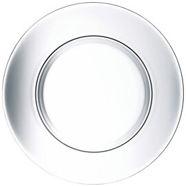 Teller, flach, &quot;DIRECTOIRE TRANSPARENT&quot;,  Ø 246 mm, H 22 mm, 395 g product photo
