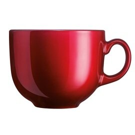 jumbo mug Flashy Coulis 50 cl tempered glass red with handle product photo