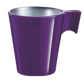 hot beverage mug Longo Purple 220 ml tempered glass purple with handle product photo