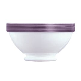 soup bowl RESTAURANT BRUSH PURPLE 510 ml tempered glass colored rim  Ø 132 mm  H 74 mm product photo