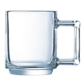 mug A LA BONNE HEURE transparent with handle product photo