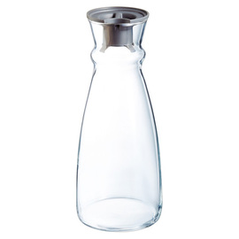 carafe FLUID glass with lid 1100 ml calibration marks 1l /-/ H 265 mm product photo