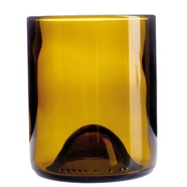 CLEARANCE | Wine Bottle Amber tumbler BOTTLE TUMBLERS 36 cl amber coloured product photo