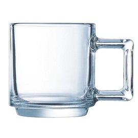 cup A LA BONNE HEURE 220 ml tempered glass  H 79 mm product photo