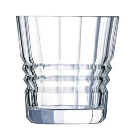 whisky tumbler ARCHITECTE FB38 38 cl with relief product photo