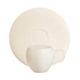 cup 80 ml with saucer NECTAR NECTAR porcelain cream white product photo