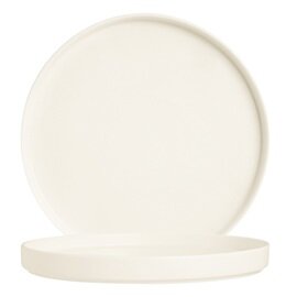 CLEARANCE | plate FJORDS porcelain cream white  Ø 210 mm product photo