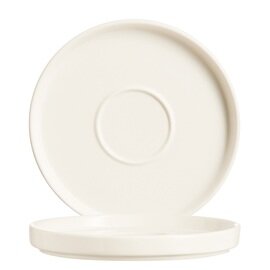 CLEARANCE | saucer FJORDS porcelain cream white Ø 120 mm product photo
