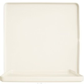 square plate MEKKANO porcelain cream white square | 310 mm  x 310 mm product photo