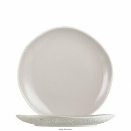 CLEARANCE | plate Sand Rocaleo porcelain  Ø 254 mm product photo