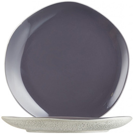 plate flat Rocaleo porcelain Ø 276 mm grey product photo