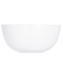 bowl DIWALI WHITE 2100 ml tempered glass Ø 210 mm H 95 mm product photo