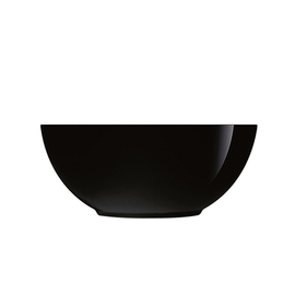 soup bowl | cereal bowl DIWALI Black 400 ml tempered glass  Ø 125 mm  H 55 mm product photo