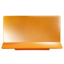 plate PURITY COLOR porcelain caramel coloured rectangular | 275 mm  x 130 mm product photo