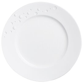 plate WATER PEARL porcelain white  Ø 285 mm product photo