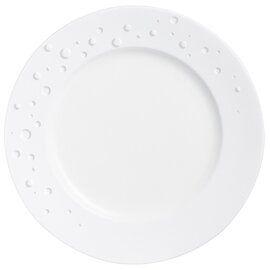 plate WATER PEARL porcelain cream white  Ø 255 mm product photo