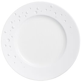 plate WATER PEARL porcelain cream white  Ø 215 mm product photo