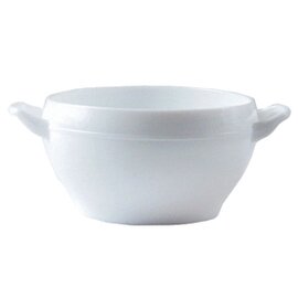 onion soup cup 540 ml RESTAURANT WHITE tempered glass Ø 125 mm H 68 mm product photo