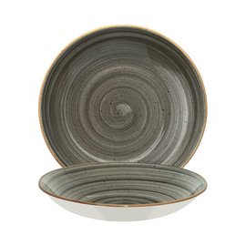 plate deep AURA SPACE bonna Gourmet 500 ml Ø 200 mm porcelain product photo