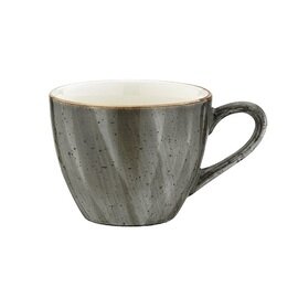 espresso cup AURA SPACE 80 ml with saucer porcelain product photo