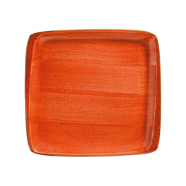 platter AURA TERRACOTTA Moove rectangular porcelain 215 mm x 200 mm product photo