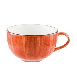 latte cup 350 ml AURA TERRACOTTA Rita porcelain product photo