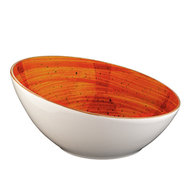 bowl 450 ml AURA TERRACOTTA bonna Vanta oval porcelain 180 mm x 174 mm H 85 mm product photo